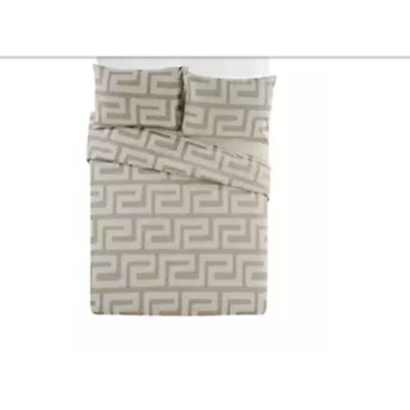 Kravet Tensho Jacquard 3 Piece Duvet Set Full/Queen Size - Picture 13 of 16